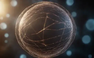 globo 3D con nubes giratorias