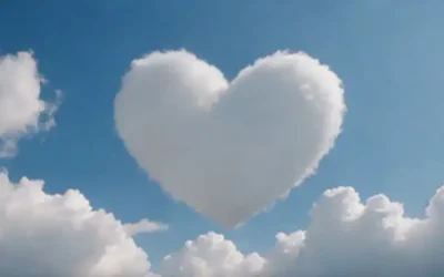 Un corazón con un resplandor sutil