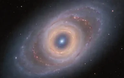 Swirling galaxia clusters