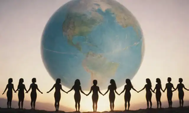 Una escala de equilibrio con una figura humana en cada lado