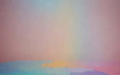 Un fondo minimalista con formas sutiles gradientes y geométricas que intersectan como piezas de rompecabezas