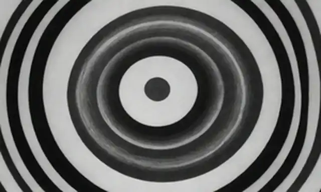 Formas circulares entrelazadas en blanco y negro, oposición armónica, equilibrio, equilibrio, unidad en la diversidad, opuestos complementarios, patrones cíclicos, gradas sutiles, representación simbólica, significado filosófico, sabiduría antigua