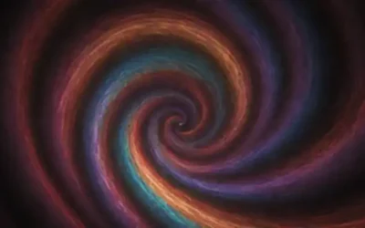 Vortex giratorio de colores