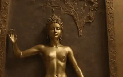 escultura en bronce 3D