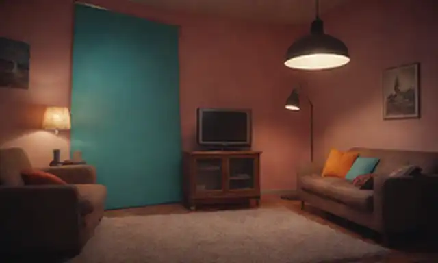 Objetos 3D con colores y texturas variados, una mezcla de elementos modernos y vintage, iluminación cálida y fresca, sombras sutiles, ningún punto focal claro
