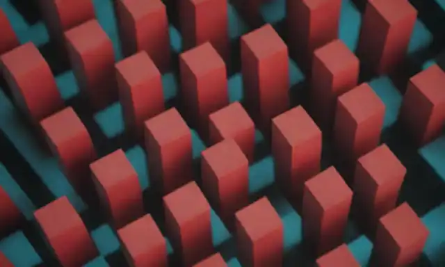 formas geométricas 3D, diversas dimensiones, formas que se mezclan entre sí, patrones intrincados, simetría, visuales coloridas, formas abstractas, composición dinámica, tesselaciones geométricas, estructuras capas, líneas intersectorias, superficies curvas, cambios dimensionales