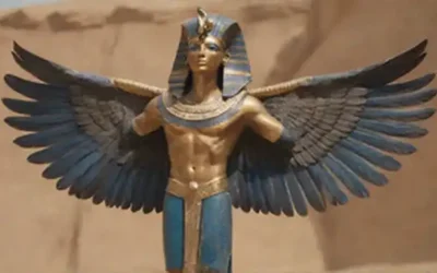 El dios egipcio antiguo Horus