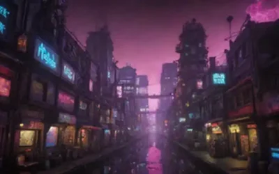 Paisajes de ciencia ficción inspirados en los años 80