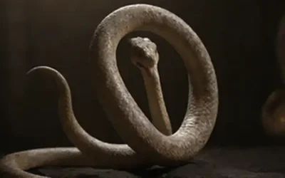 Una serpiente majestuosa